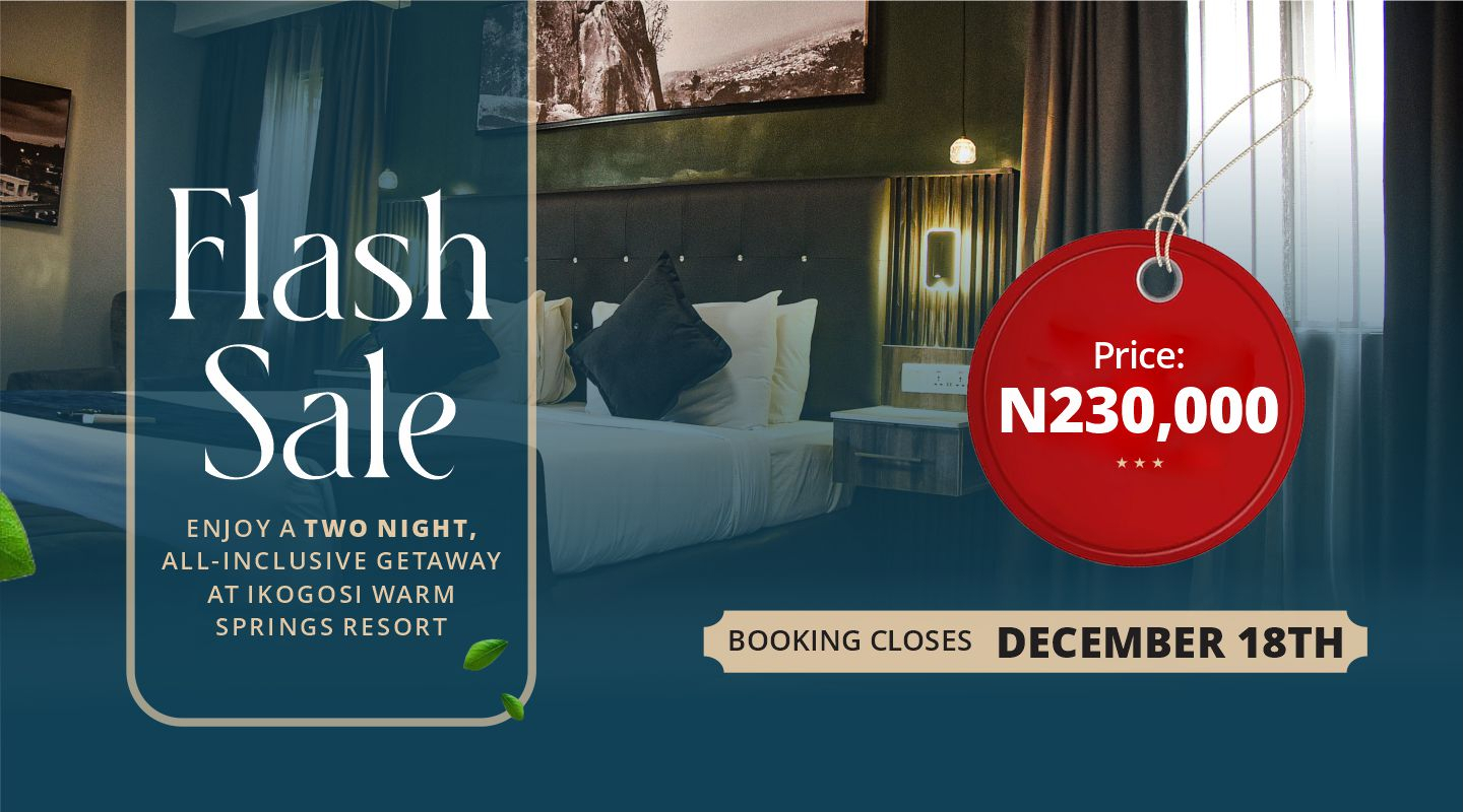 Flash Sales Package Ikogosi Warm Springs Resort And Conference Center flash-sales-package-ikogosi-warm-springs-resort-and-conference-center